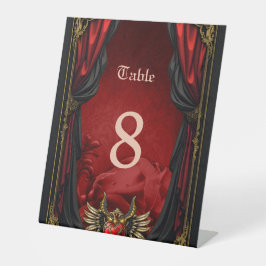 Gothic Romance、情熱のハート 台座サイン