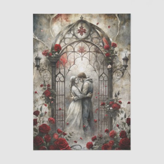 Gothic Romance Decoupage 薄葉紙 (正面)