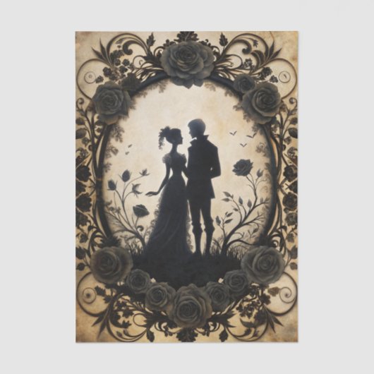 Gothic Romance Decoupage 薄葉紙 (正面)