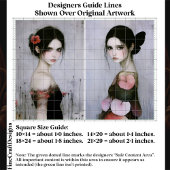 Gothic Romance Ethereal Women, Pair EX5 Decoupage 薄葉紙