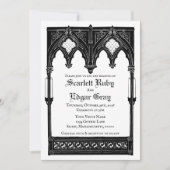 Gothic Romance Invitation 招待状 (正面)
