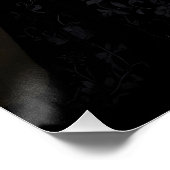 Gothic Rose Queen – Dark Romantic Art ポスター (コーナー)