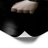 Gothic Rose Queen – Dark Romantic Art ポスター (コーナー)