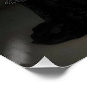 Gothic Rose Queen – Dark Romantic Art ポスター (コーナー)