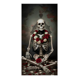 Gothic Rose Queen – Dark Romantic Art ポスター