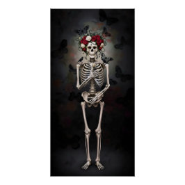 Gothic Rose Queen – Dark Romantic Art ポスター