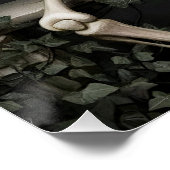 Gothic Rose Queen – Dark Romantic Art ポスター (コーナー)