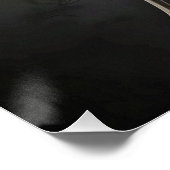 Gothic Rose Queen – Dark Romantic Art ポスター (コーナー)