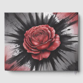 Gothic Rose Wedding Frame ゲストブック (裏面)