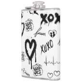 Gothic Seamless Pattern フラスク (左)