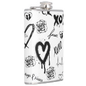 Gothic Seamless Pattern フラスク (右)