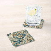 Gothic Serenade – Gothic Victorian スクエアペーパーコースター (インサイチュ)