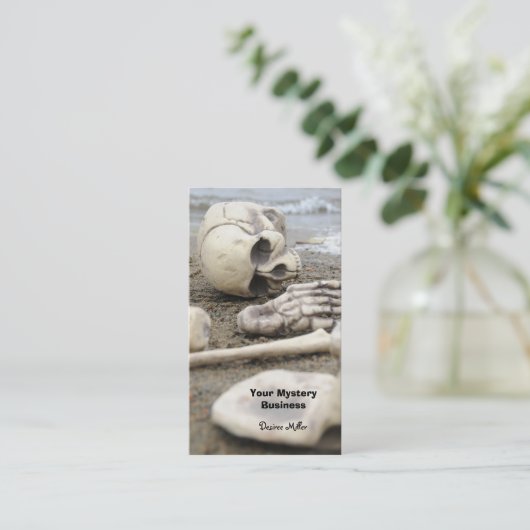 Gothic Skeleton On Beach 名刺 (スタンド正面)