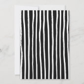 Gothic Skull Death to My 20s Funeral 30th Birthday 招待状 (裏面)