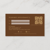 Gothic Skull Ink Studio Tattoo Artist Appointment 名刺 (裏面)