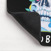 Gothic Skull Mushroom Flowers Every End Is A New B マウスパッド (コーナー)