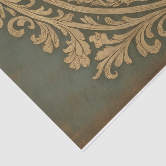 Gothic Skull With Macarons Decoupage 薄葉紙 (詳細)