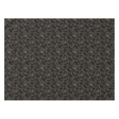 Gothic Skulls, Crows & Roses Pattern テーブルクロス (正面(横))