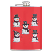 Gothic Snowman フラスク (正面)