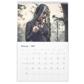 Gothic Souls & Steampunk Dreams – 2026 Calendar カレンダー (2月 2027)
