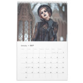 Gothic Souls & Steampunk Dreams – 2026 Calendar カレンダー (1月 2027)