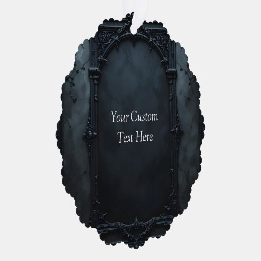 Gothic Square Frame Custom オーナメントカード (右)