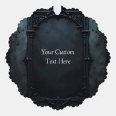 Gothic Square Frame Custom オーナメントカード (正面)