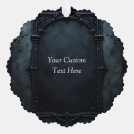 Gothic Square Frame Custom オーナメントカード