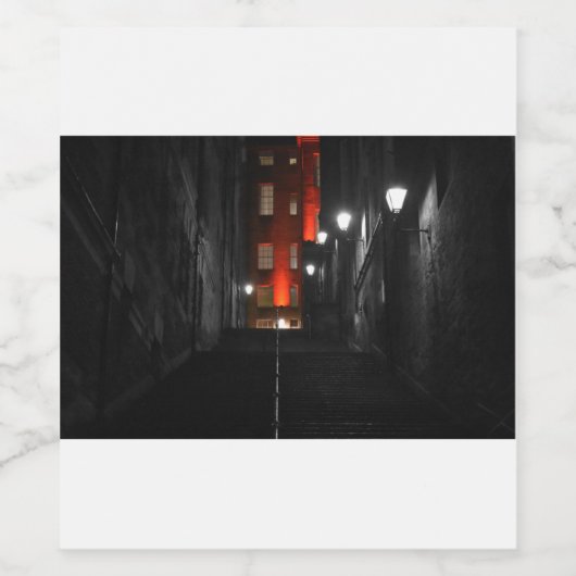 Gothic Staircase ワインラベル (シングルラベル)