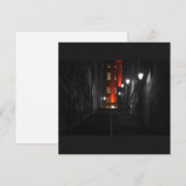 Gothic Staircase 招待状 (正面/裏面)