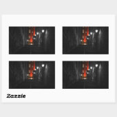 Gothic Staircase 長方形シール (シート)