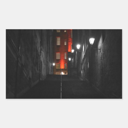 Gothic Staircase 長方形シール (正面)