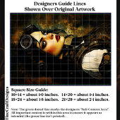 Gothic Steampunk Woman, Industrial EH9R Decoupage 薄葉紙