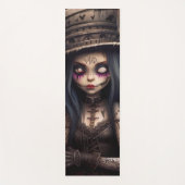Gothic Steampunk Yoga Mat | Unique Dark Fantasy ヨガマット (正面)