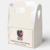 Gothic Stroller Halloween Baby Shower フェイバーボックス (オープン)