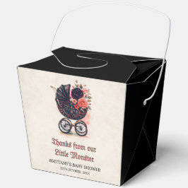 Gothic Stroller Halloween Baby Shower フェイバーボックス