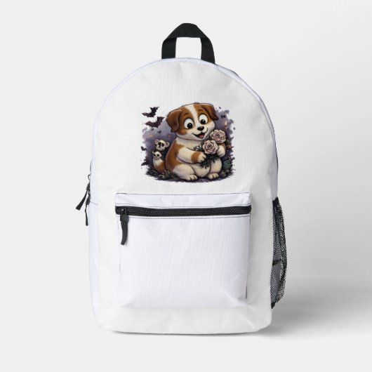 Gothic style Backpacks for kids  プリントバックパック (正面)