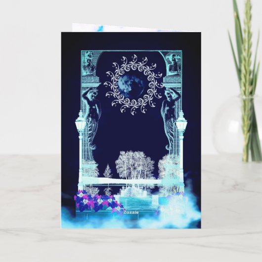 Gothic style holiday card シーズンカード (裏面)