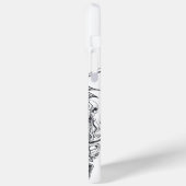 Gothic Sugar Skull Woman Tattoo Art Case-Mate iPhoneケース (裏面 / 左)