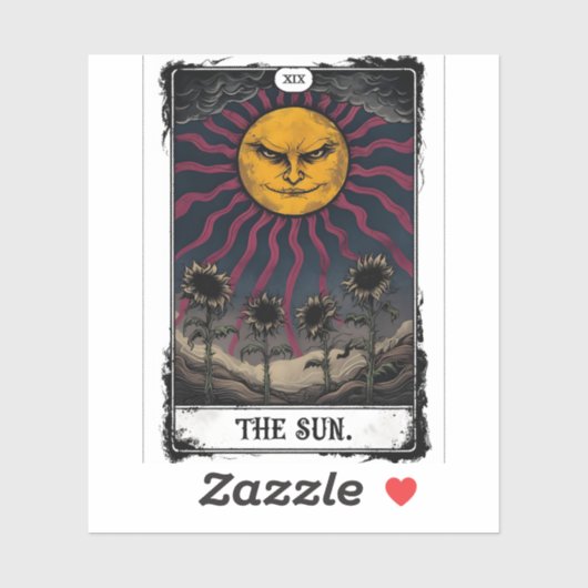 Gothic Sun Tarot シール (シート)
