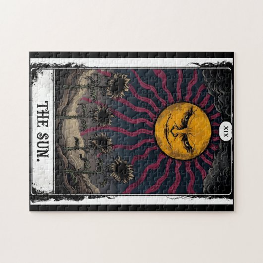 Gothic Sun Tarot ジグソーパズル (横)