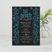 Gothic Til Death Wedding 招待状 (スタンド正面)
