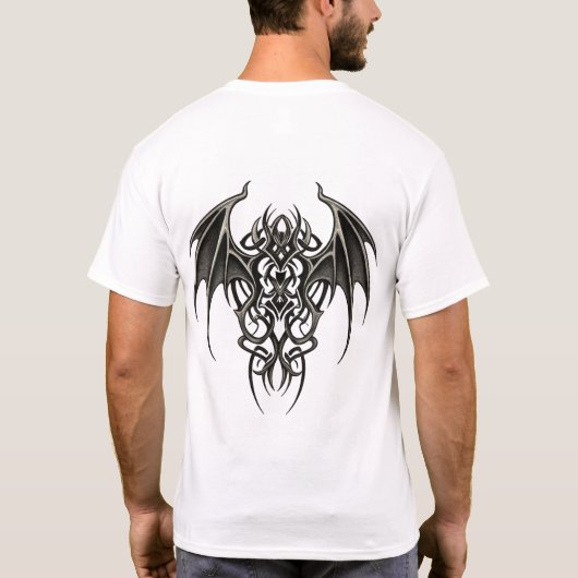 Gothic Tribal Knot Tシャツ (裏面)