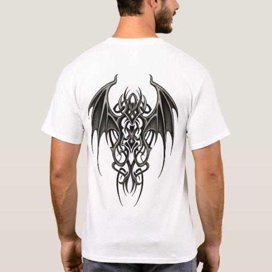 Gothic Tribal Knot Tシャツ (裏面)