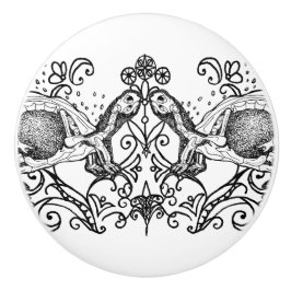 Gothic Turtle Anatomy Ceramic Knob セラミックノブ