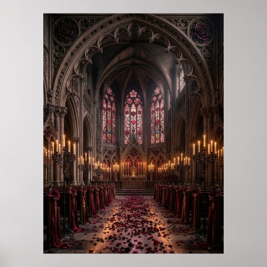Gothic Valentine Cathedral Hall ポスター (正面)