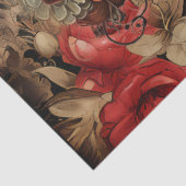 Gothic Valentine Girl & Raven w/ Red Roses 薄葉紙 (詳細)