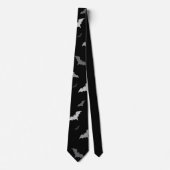 🦇 Gothic Vampire Bats Tie ネクタイ (正面)