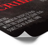 Gothic Vampire Brides Crimson Throne Poster ポスター (角)