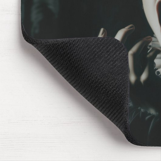 Gothic Vampire Queen Mouse Pad – Dark Fantasy Desk マウスパッド (コーナー)